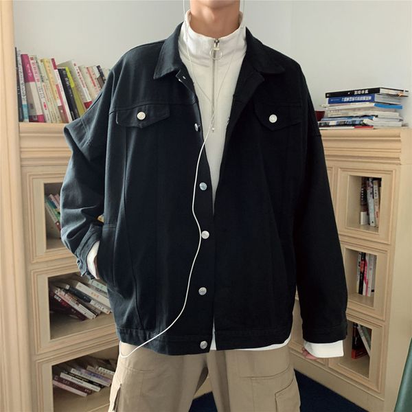 oversized m-5xl men autumn jackets and coats fall winter casual loose back to school youth jacket long sleeve thin outerwear, Black;brown
oversized m-5xl men autumn jackets and coats fall winter casual loose back to school youth jacket long sleeve thin outerwear, Black;brown