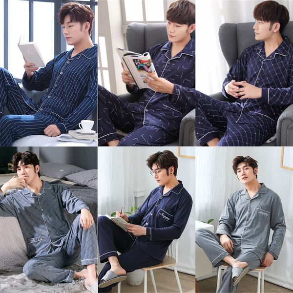 pajamas men's long sleeve autumn thin men's leisure youth clothes home clothes home furnishing clothing wear suit winter, Blue;red
pajamas men's long sleeve autumn thin men's leisure youth clothes home clothes home furnishing clothing wear suit winter, Blue;red
