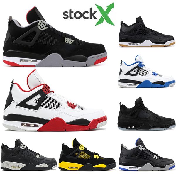 bred 4 4s basketball shoes men laser black gum thunder royalty tattoo lava rapotors designer sneakers iv pure mens trainers size 40-47, White;red
bred 4 4s basketball shoes men laser black gum thunder royalty tattoo lava rapotors designer sneakers iv pure mens trainers size 40-47, White;red
