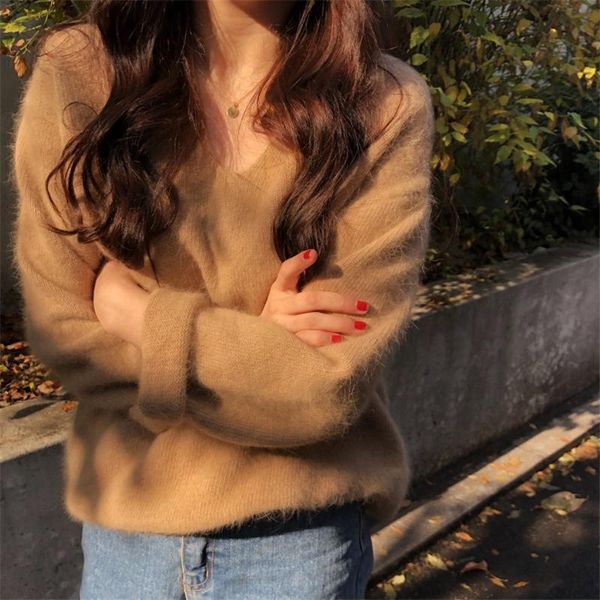 autumn winter velvet pullover sweater women loose warm long sleeve sweater female thick ladies harajuku women q1772, White;black
autumn winter velvet pullover sweater women loose warm long sleeve sweater female thick ladies harajuku women q1772, White;black