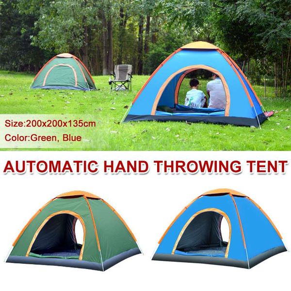 3-4 person ultralight outdoor camping tent auto open waterproof tent for hiking hunting fishing travel picnic tourist 200x200cm
3-4 person ultralight outdoor camping tent auto open waterproof tent for hiking hunting fishing travel picnic tourist 200x200cm