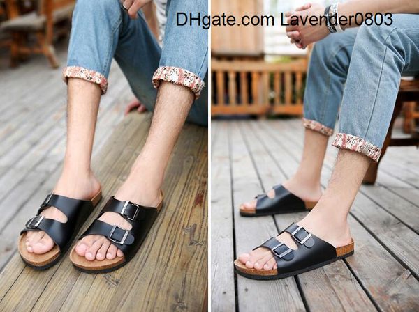 new summer beach cork slippers sandals casual double buckle clogs sandalias men women slip on flip flops flats shoe, Black
new summer beach cork slippers sandals casual double buckle clogs sandalias men women slip on flip flops flats shoe, Black