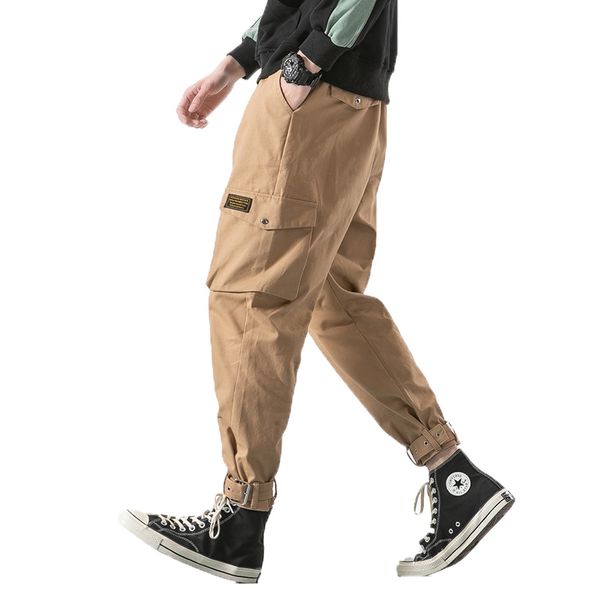 2019 men khaki harem pant street punk hip hop casual trousers joggers male cotton cargo pants man ankle-length pants m-5xl, Black
2019 men khaki harem pant street punk hip hop casual trousers joggers male cotton cargo pants man ankle-length pants m-5xl, Black