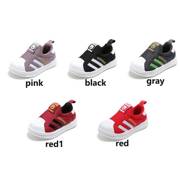 детский дизайнер shell head sneakers модные полосатые туфли на плоской подошве, повседневные мальчики, первые ходоки 2019 года, новые 5 цвет, Black;red
детский дизайнер shell head sneakers модные полосатые туфли на плоской подошве, повседневные мальчики, первые ходоки 2019 года, новые 5 цвет, Black;red