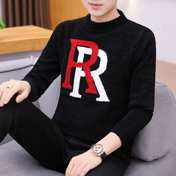 sweater men casual o-neck pullover men autumn dual rr slim fit long sleeve shirt mens sweaters knitted cashmere wool pull homme, White;black
sweater men casual o-neck pullover men autumn dual rr slim fit long sleeve shirt mens sweaters knitted cashmere wool pull homme, White;black