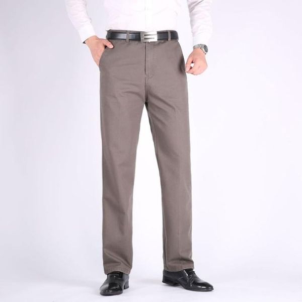 classic men's suit pants cotton gentleman high waist casual pants spring autumn big size business solid color dress male, White;black
classic men's suit pants cotton gentleman high waist casual pants spring autumn big size business solid color dress male, White;black
