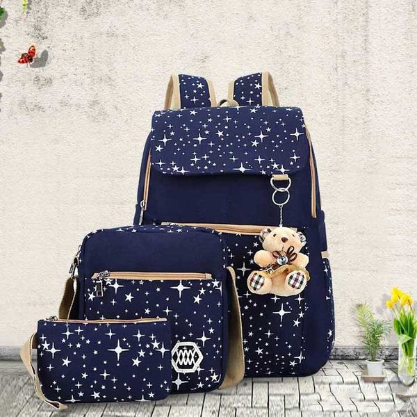 wholesale- 2019 large capacity cute backpack with bear school bags for teenagers girls backpacks dots printing lapbag
wholesale- 2019 large capacity cute backpack with bear school bags for teenagers girls backpacks dots printing lapbag