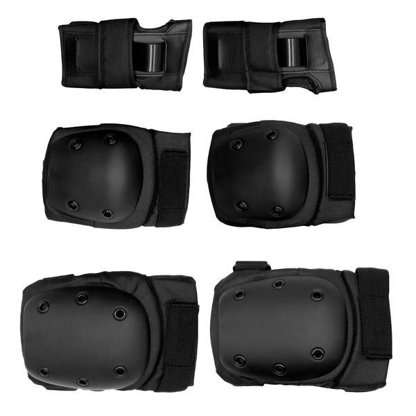 6 шт универсальный дети взрослых скейтборд / skate / скейтборд knee / elbow / wrist pad защитные guard set - регулируемый размер
6 шт универсальный дети взрослых скейтборд / skate / скейтборд knee / elbow / wrist pad защитные guard set - регулируемый размер