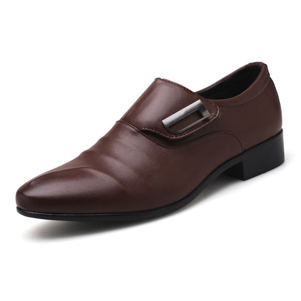 men leather casual shoes spring and autumn 2020 new popular fashion dress shoes slip-on outdoor waterproof, Black
men leather casual shoes spring and autumn 2020 new popular fashion dress shoes slip-on outdoor waterproof, Black