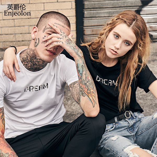enjeolon новый футболка мужчины лето мода o шеи t рубашка fit мужчины футболки свободного покроя письмо печать футболка топы тис размер 3xl, White;black
enjeolon новый футболка мужчины лето мода o шеи t рубашка fit мужчины футболки свободного покроя письмо печать футболка топы тис размер 3xl, White;black