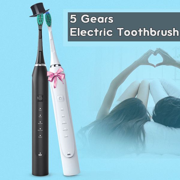 electric toothbrush usb rechargeable 5 gears electric toothbrush 2 replaced toothbrush head oral teeth whitening healthy gifts
electric toothbrush usb rechargeable 5 gears electric toothbrush 2 replaced toothbrush head oral teeth whitening healthy gifts