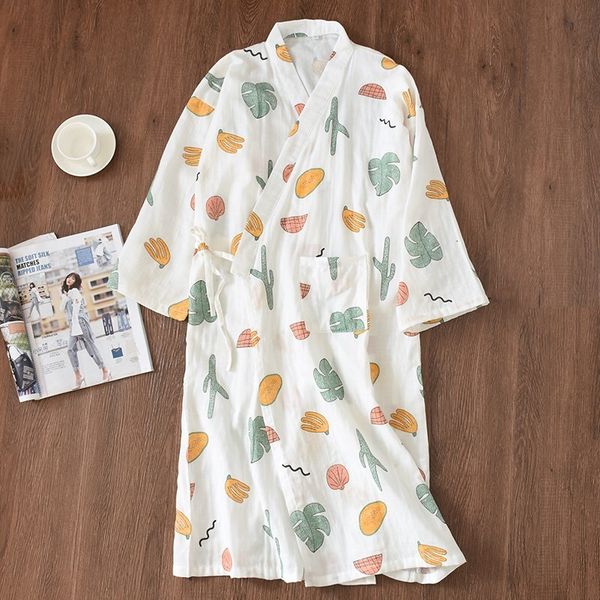 japanese lady's summer 100% cotton yarn long sleeve nightgown lovely kimono bathrobe robe cartoon knitted bath robe mujer
japanese lady's summer 100% cotton yarn long sleeve nightgown lovely kimono bathrobe robe cartoon knitted bath robe mujer