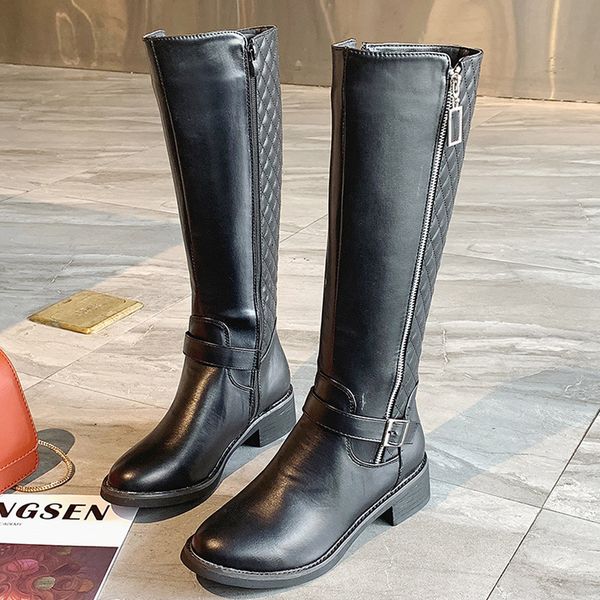 knee-high boots women 2019 women snow boots low-heeled winter shoes woman large size shoes zipper black knight women's shoes#n20
knee-high boots women 2019 women snow boots low-heeled winter shoes woman large size shoes zipper black knight women's shoes#n20