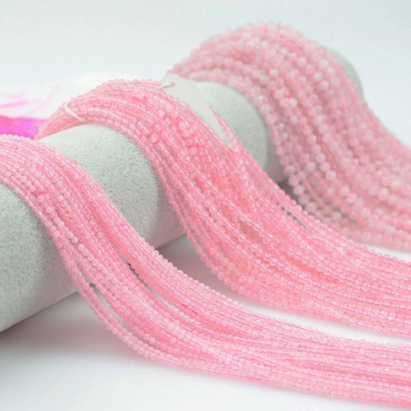 natural rose quartz faceted round beads 2mm / 3mm / 4mm
natural rose quartz faceted round beads 2mm / 3mm / 4mm