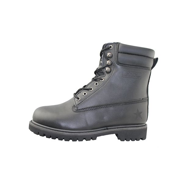 waterproof safety leather work boots casual lace up outdoor oil and slip resistant high sneakers for men, Black
waterproof safety leather work boots casual lace up outdoor oil and slip resistant high sneakers for men, Black