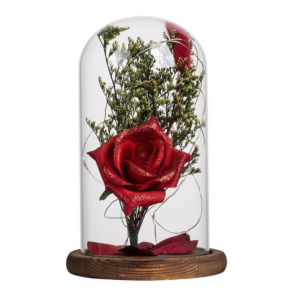 romantic immortal flower micro landscape rose simulation glass shade led llight home simulation decorative flower
romantic immortal flower micro landscape rose simulation glass shade led llight home simulation decorative flower
