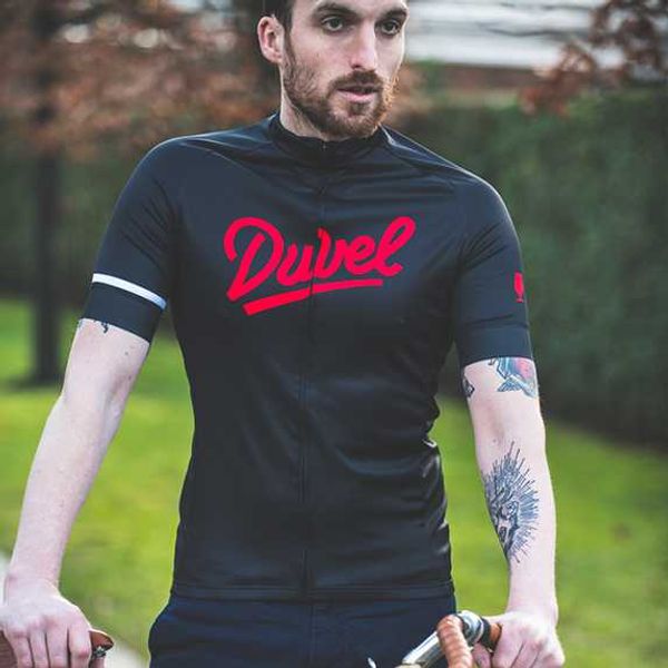 new summer black duvel beer cycling jerseys short sleeve shirts men bicycle clothing maillot ropa ciclismo racing bike clothes, Black;red
new summer black duvel beer cycling jerseys short sleeve shirts men bicycle clothing maillot ropa ciclismo racing bike clothes, Black;red