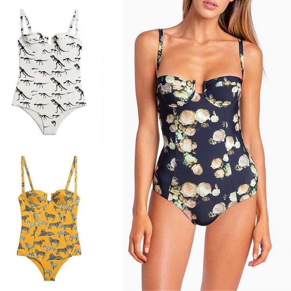 women casual spaghetti strap sleeveless floral beach one-piece swimsuit low back casual, beach, etc
women casual spaghetti strap sleeveless floral beach one-piece swimsuit low back casual, beach, etc