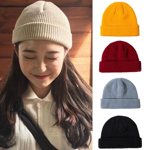 knit cap solid color autumn winter hat men short head cap outdoor warm melon street head woman
knit cap solid color autumn winter hat men short head cap outdoor warm melon street head woman