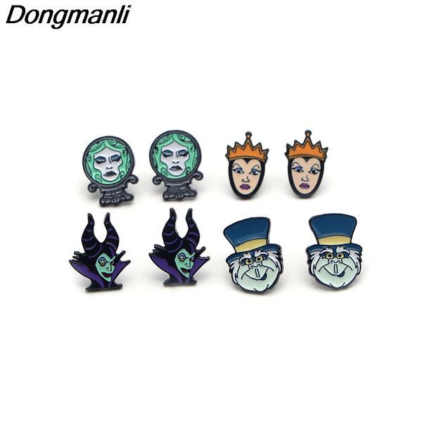 p2327 dongmanli maleficent queen magic mirror cartoon figure kids earrings for women gifts for girls stud earring jewelry, Golden;silver
p2327 dongmanli maleficent queen magic mirror cartoon figure kids earrings for women gifts for girls stud earring jewelry, Golden;silver