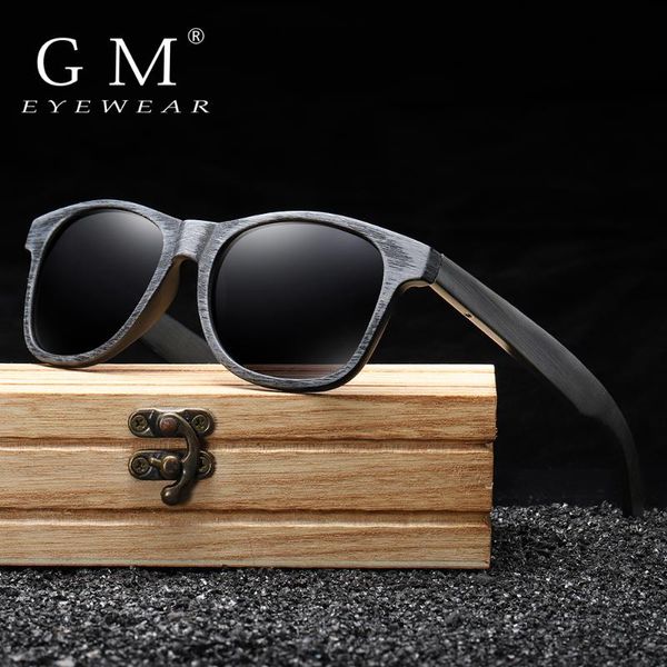 gm handmade bamboo and wood sunglasses polarized protection men's sunglasses global simple with wooden box, White;black
gm handmade bamboo and wood sunglasses polarized protection men's sunglasses global simple with wooden box, White;black