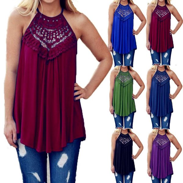 women 2019 summer cotton casual beach patchwork lace crochet embroidery strap tank feminino ladies shirt camis, White
women 2019 summer cotton casual beach patchwork lace crochet embroidery strap tank feminino ladies shirt camis, White