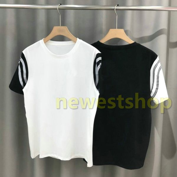 2020 new europe luxury mens letter printing t shirt geometry stripe print t-shirt fashion designer t shirts womens casual tee, White;black
2020 new europe luxury mens letter printing t shirt geometry stripe print t-shirt fashion designer t shirts womens casual tee, White;black