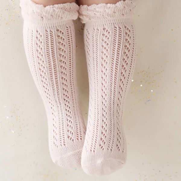baby girl socks toddler baby cotton mesh breathable socks newborn infant knee high toddler boy girls summer cloth, Pink;yellow
baby girl socks toddler baby cotton mesh breathable socks newborn infant knee high toddler boy girls summer cloth, Pink;yellow