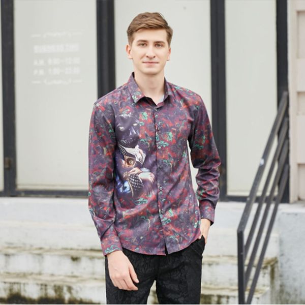 spring luxury new design men shirt men cartoon print mens shirts casual slim fit homme social baroque party shirts for -3xl, White;black
spring luxury new design men shirt men cartoon print mens shirts casual slim fit homme social baroque party shirts for -3xl, White;black