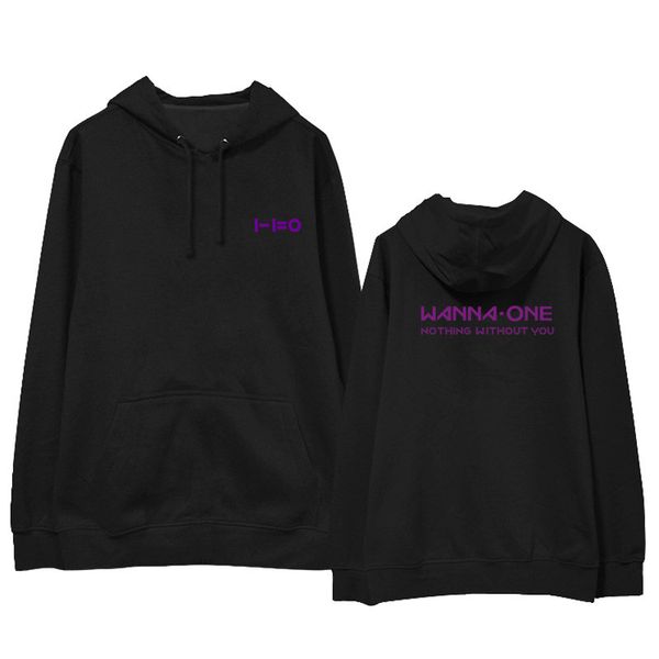 новый ongseong kpop wanna one nothing without you hoodie хип-хоп хлопчатобумажные толстовки со шляпой печатные толстовки с длинным рукавом, Black
новый ongseong kpop wanna one nothing without you hoodie хип-хоп хлопчатобумажные толстовки со шляпой печатные толстовки с длинным рукавом, Black