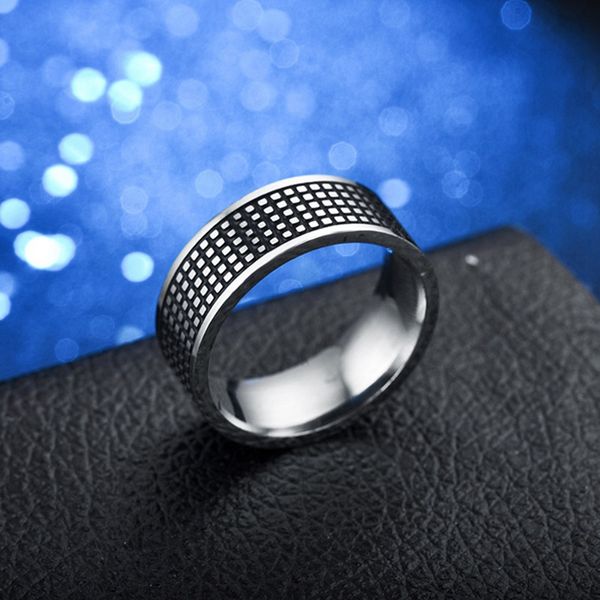 1 pc retro men stainless steel ring couple rings wedding engagement lover sliver color ring fashion jewelry gifts dropship new, Slivery;golden
1 pc retro men stainless steel ring couple rings wedding engagement lover sliver color ring fashion jewelry gifts dropship new, Slivery;golden