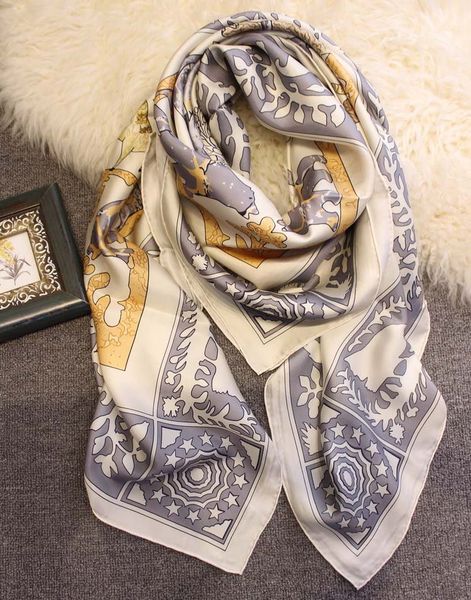 luxury- large silk scarf 140*140cm luxury designer scarves and shawls wraps hijabs pashmina beach coverup winter muffler, Blue;gray
luxury- large silk scarf 140*140cm luxury designer scarves and shawls wraps hijabs pashmina beach coverup winter muffler, Blue;gray