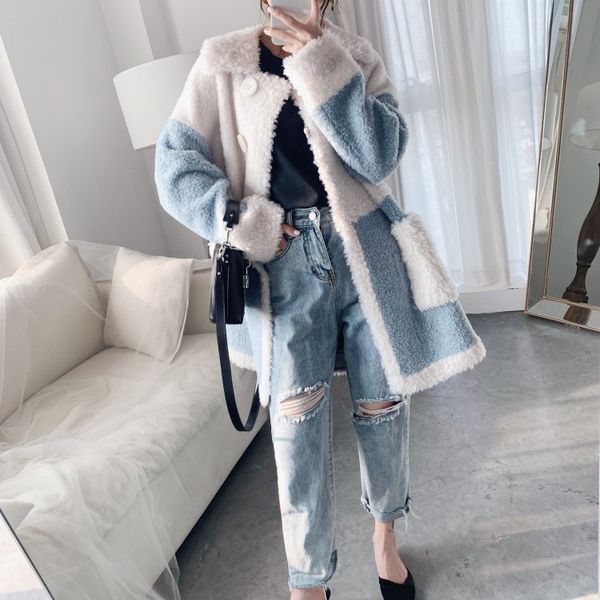 теплый fur real корейский winter coat 200% шерсть jcacket для женщин одежда 2020 манто femme yy222, Black
теплый fur real корейский winter coat 200% шерсть jcacket для женщин одежда 2020 манто femme yy222, Black