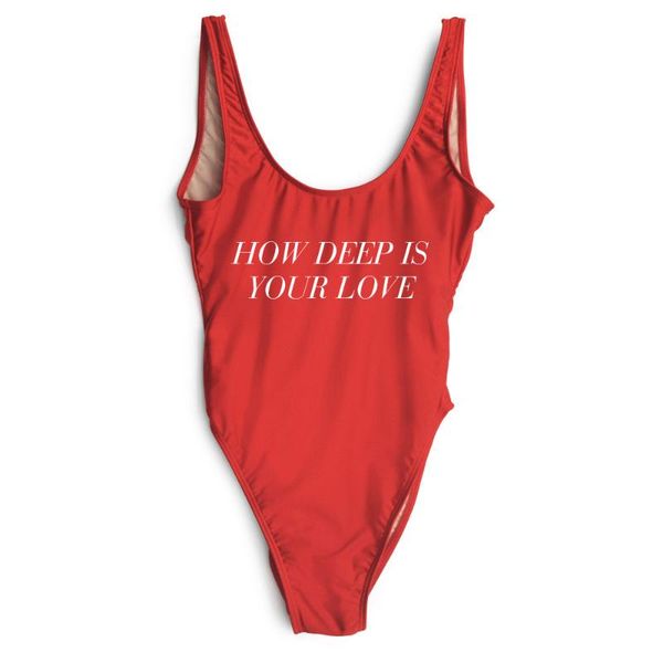 how deep is your love bathing suit women bodysuit one piece swimwear suits beachwear jumpsuits rompers costume
how deep is your love bathing suit women bodysuit one piece swimwear suits beachwear jumpsuits rompers costume