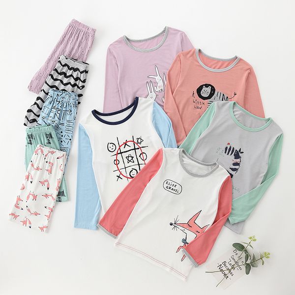 kids pajamas clothing set boys girls modal cartoon sleepwear print toddler pjs long sleeve & pants sets children homewear, Blue;red
kids pajamas clothing set boys girls modal cartoon sleepwear print toddler pjs long sleeve & pants sets children homewear, Blue;red