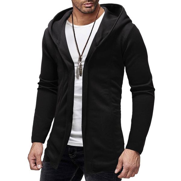 streetwear mens coats and jackets splicing hooded solid trench coat cardigan long sleeve outwear jacket for men, Black;brown
streetwear mens coats and jackets splicing hooded solid trench coat cardigan long sleeve outwear jacket for men, Black;brown