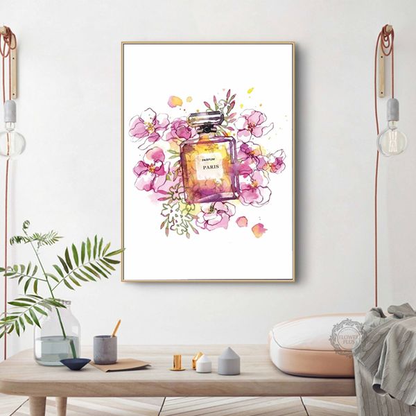 nordic home decoration abstract coco perfume bottle and flower wall art n5 canvas painting modern wall pictures for living room
nordic home decoration abstract coco perfume bottle and flower wall art n5 canvas painting modern wall pictures for living room