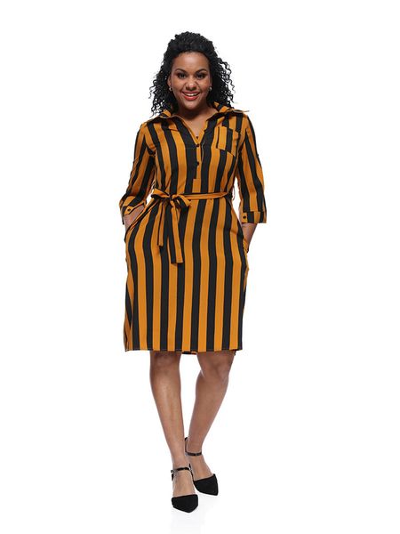 striped panelled womens casual dresses fashion digital print single breasted womens shirt dresses designer females clothing, Black;gray
striped panelled womens casual dresses fashion digital print single breasted womens shirt dresses designer females clothing, Black;gray