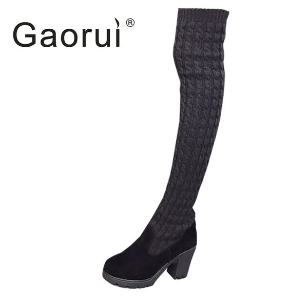 fashion women knitted knee high boots elastic slim autumn winter warm thicker thigh high long boots woman shoes mxctx, Black
fashion women knitted knee high boots elastic slim autumn winter warm thicker thigh high long boots woman shoes mxctx, Black