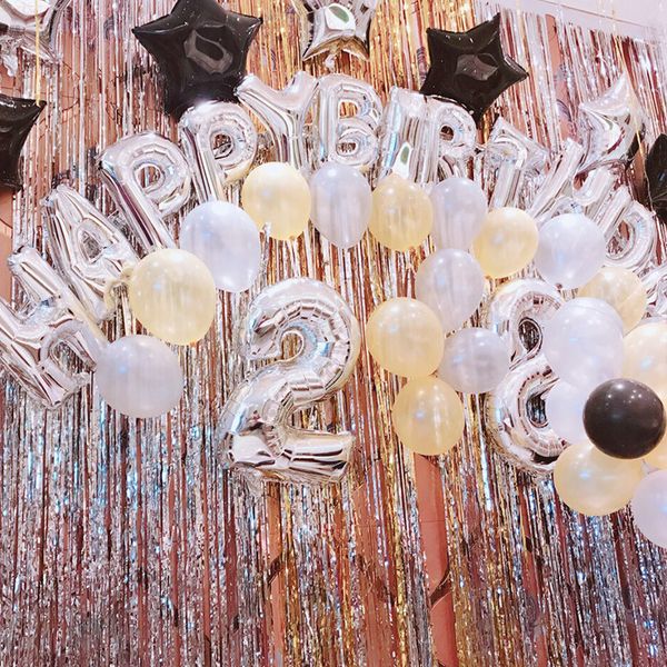 10pcs pvc laser starry rain silk curtain 2 meters birthday party background decoration christmas decoration wedding supplies stage layout
10pcs pvc laser starry rain silk curtain 2 meters birthday party background decoration christmas decoration wedding supplies stage layout