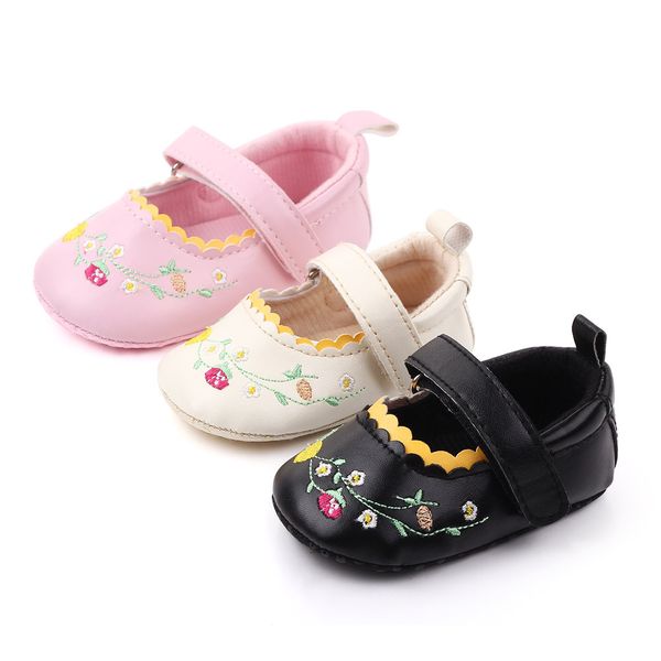 2020 sweet autumn embroidered baby pink black anti-slip walking shoes sneakers soft soled first walking shoes
2020 sweet autumn embroidered baby pink black anti-slip walking shoes sneakers soft soled first walking shoes