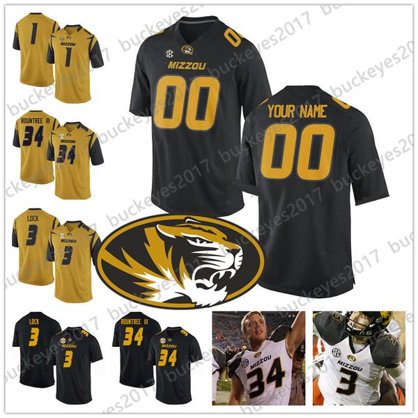 custom mizzou missouri tigers any name number stitched black white gold ncaa college football jersey #8 justin smith 34 larry rountree iii
custom mizzou missouri tigers any name number stitched black white gold ncaa college football jersey #8 justin smith 34 larry rountree iii