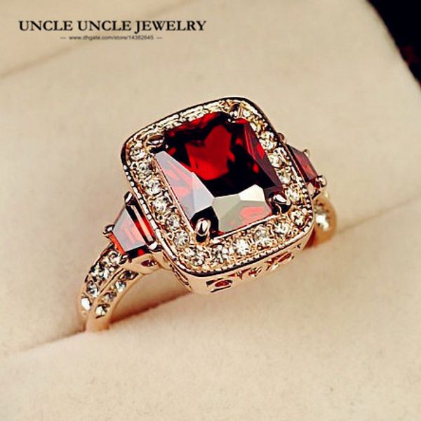 elling rose gold color perfect cut red crystal rectangle luxury women finger rings wholesale christmas gifts 4 colors, Golden;silver
elling rose gold color perfect cut red crystal rectangle luxury women finger rings wholesale christmas gifts 4 colors, Golden;silver