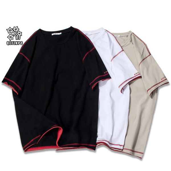 2019 summer brand mens t-shirt short sleeves black white t shirt men designer t shirt tee round neck fashion tshirt s858, White;black
2019 summer brand mens t-shirt short sleeves black white t shirt men designer t shirt tee round neck fashion tshirt s858, White;black