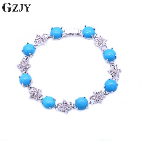 gzjy fashion white gold color blue stone& zircon chain bracelet bangle for women charm femme jewelry birthday gift, Black
gzjy fashion white gold color blue stone& zircon chain bracelet bangle for women charm femme jewelry birthday gift, Black