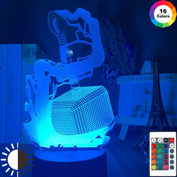 3d led night light marvel superhero thor quake nightlight for child bedroom decor usb bedside table lamp 3d illusion mjolnir 
3d led night light marvel superhero thor quake nightlight for child bedroom decor usb bedside table lamp 3d illusion mjolnir