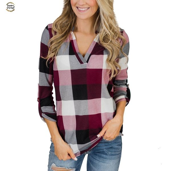 womens and blouses vintage plaid long sleeve shirt women clothes streetwear tunic ladies fashion clothing, White
womens and blouses vintage plaid long sleeve shirt women clothes streetwear tunic ladies fashion clothing, White
