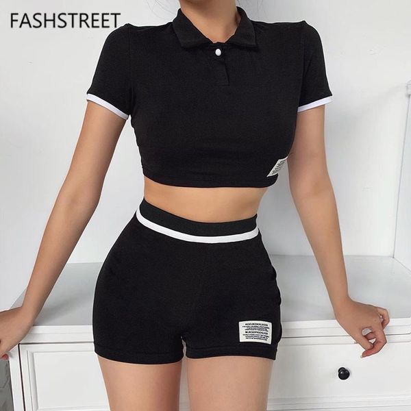 fashstreet simple letter print striped two piece set 2020 skinny cropped t shirt high waist short tracksuit fashion streetwear, White
fashstreet simple letter print striped two piece set 2020 skinny cropped t shirt high waist short tracksuit fashion streetwear, White