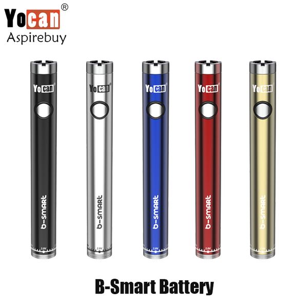 Yocan B-Smart Battery 320mAh Twist Variable Voltage Разогреть Функция Для 510 Thread Atomizer 5 цветов Yocan bsmart Authentic
Yocan B-Smart Battery 320mAh Twist Variable Voltage Разогреть Функция Для 510 Thread Atomizer 5 цветов Yocan bsmart Authentic