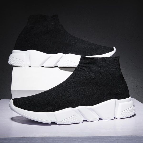 large size high sock sneakers women sport shoes sports female breathable running shoes men black calzado mujer 2020 a678
large size high sock sneakers women sport shoes sports female breathable running shoes men black calzado mujer 2020 a678